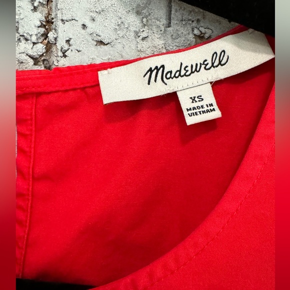 Madewell cattail tiered midi dress - Picture 9 of 16